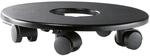 Lechuza&reg; Rolluntersetzer Cube 40 Schwarz &Oslash; 31 cm