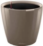 Lechuza&reg; Pflanzgef&auml;&szlig; Classico Premium LS &Oslash; 22 cm x 21 cm Taupe hochglanz