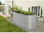 Erweiterung f&uuml;r Hochbeet Basic Alu-Blank 0,64 m&sup2;