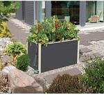 Karibu Hochbeet 98 cm x 65 cm Terragrau