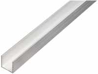 U-Profil Aluminium 10 mm x 20 mm x 1.000 mm
