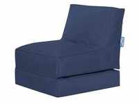 Sitting Point Sitzsack Twist Scuba Jeansblau