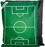 Sitting Point Sitzsack BigBag 200, Gras Gr&uuml;n Fu&szlig;ball-Muster