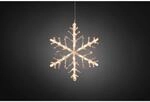 Konstsmide LED-Schneeflocke Acryl 24 warmwei&szlig;e LEDs au&szlig;en