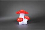 LED-Figur Acryl Fliegenpilz 3er-Set 48 kaltwei&szlig;e Dioden