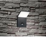 Trio LED-Au&szlig;enwandleuchte Pearl mit Bewegungsmelder