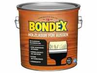 Bondex Holzlasur für Außen Ebenholz seidenglänzend 2,5 l