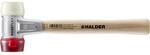 Halder Baseplex Schonhammer &Oslash; 50 mm Nylon Cellulosacetat mit Zindruckgussgeh&auml;use