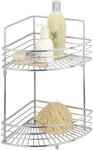Wenko Badeckregal Milano 2 Ablagen Chrom gl&auml;nzend