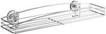 Wenko Vacuum-Loc Maxiablage Milazzo Chrom-Wei&szlig;