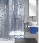 Kleine Wolke Duschvorhang Bubble Marineblau 180 x 200 cm