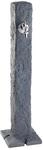Garantia Granit Wasserzapfs&auml;ule Darkgranite mit Chrom-Auslaufhahn