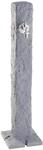 Garantia Granit Wasserzapfs&auml;ule Lightgranite mit Chrom-Auslaufhahn