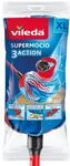 Vileda Wischmopp SuperMocio 3xAction Velour mit Stiel