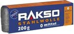 RAKSO Stahlwolle Banderole Sorte 0 Mittel 1 x 200g