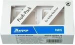 Kopp Abdeckrahmen 2-fach Paris Arktiswei&szlig; 5 St&uuml;ck