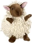 Hunter Hundespielzeug Snugly Schaf 17 cm Wei&szlig;-Braun