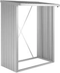 Biohort Kaminholzregal WoodStock 150 Silber-Metallic