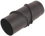 Firefix Rauchrohrbogen 90&deg; &Oslash; 150 mm Schwarz