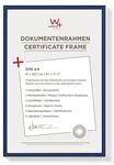 walther design New Lifestyle Kunststoff Bilderrahmen 21x29,7 cm Blau KV130L