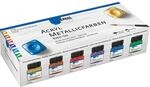 Kreul Acryl Farbe Metallic Basis Set 6 x 20 ml