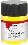 Kreul Acryl Farbe Gl&auml;nzend Gelb 50 ml