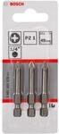 Bosch Schrauberbit Extra Hard PZ1 49 mm 3 St&uuml;ck