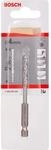 Bosch Holzspiralbohrer 1/4 Zoll-Sechskantschaft &Oslash; 4 mm x 88 mm