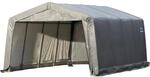 ShelterLogic Garage-in-a-Box 18,13 m&sup2; Grau 490 cm x 370 cm x 260 cm