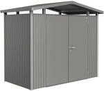 Biohort Metall-Ger&auml;tehaus Panorama Quarzgrau 3,5 m&sup2;