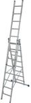 Krause Stabilo Sprossen-Vielzweck-Leiter 3 x 8 Sprossen mit Treppenfunktion