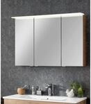 Fackelmann Spiegelschrank B.Perfekt Asteiche 100 cm mit Softclose T&uuml;ren
