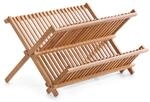 Zeller Geschirrabtropfst&auml;nder Bambus 25 cm x 35 cm x 42 cm Natur