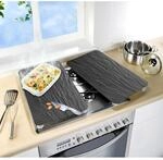 Wenko Herdabdeckplatte Universal 2er Set Schiefer