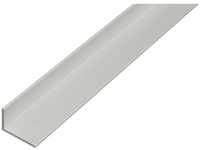 Winkelprofil ungleichschenklig Aluminium 10 mm x 40 mm x 2.000 mm Silber