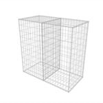 vidaXL Gabionenkorb Stahl 100x50x100 cm 142550