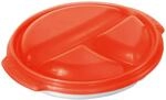 Rotho Mikrowellenteller Micro Clever 0,75, Papaya