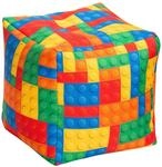 Sitting Point Hocker Cube Bricks 60, Bunt