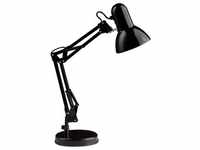 Brilliant Tischlampe Henry E27 Schwarz 50 cm