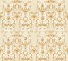 Bricoflor Tapete mit Gold Ornament Creme Vliestapete mit Barock Muster aus Vinyl
