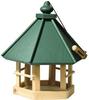 Dobar Vogelhaus mit grünem Dach 29 x 32 x 36 cm Kiefer Grün FSC®