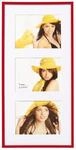 walther design New Lifestyle Galerie Kunststoffbilderrahmen 3x 13x18 cm Rot KV338R