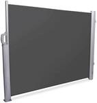 Noor Seitenmarkise Exklusiv 120 cm x 350 cm Anthrazit