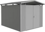 Biohort Metall-Ger&auml;tehaus Panorama Quarzgrau 7,6 m&sup2;