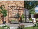 Vitavia Anlehn-Gew&auml;chshaus Ida 3300 mit 4 mm HKP 3,3 m&sup2; Schwarz
