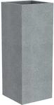 Scheurich Pflanzgef&auml;&szlig; C-Cube High &Oslash; 26 cm Stony Grey
