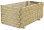 vidaXL Hochbeet 100x50x40 cm Holz Rechteckig 654905