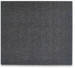 Zeller Herdblende-/Abdeckplatte Granit-Optik Glas 50 cm x 56 cm Anthrazit