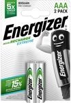 Energizer Akku Extreme AAA Micro 800 mAh 2 St&uuml;ck Wiederaufladbar