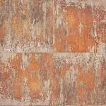 Bricoflor Braune Tapete Rostoptik Kachel Vliestapete mit Rost Design Im...